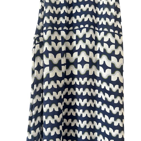 Tory Burch Windwell Midi Dress Cover-up Navy Blue, Beach Cruise Size XS - Picture 6 of 10